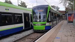 Trams at: morden road