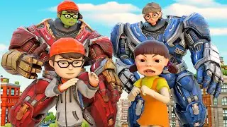 Scary Teacher 3D vs Squid Game - The Real Fight of Nick And Doll | Hero Nick HulkBuster