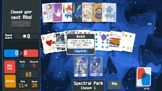 Balatro [27] - Anaglyph Deck, White Stake (Double Tags for DAYS)