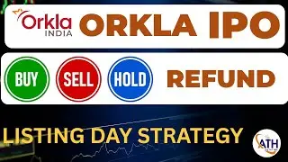 ORKLA India IPo listing day strategy | ORKLA IPO hold or sell | ORKLA IPO GMP | lenskart ipo