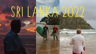 ADVENTURES IN SRI LANKA! EXPOLORING, SURFING, SAFARI, ENJOYING LA POINT SURF CAMP! (eng Sub)