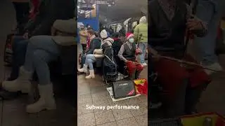 Talents everywhere in NYC #instrumental #subway #musician #streetperformer #newyorkcity