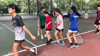 Soft Tennis 2025. (Friendly match Sabah with Taiwanese.) 24/01/2025.