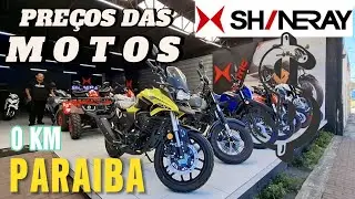PREÇOS DAS MOTOS SHINERAY NA PARAIBA
