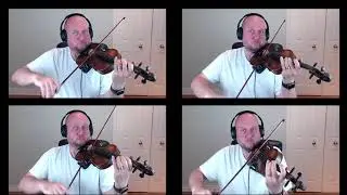 O Canada for 4 Violins, in 4K&mdash;Performed by David Rehner