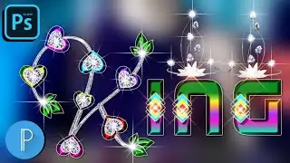 HOW TO MAKE DAIMOND GLASSFONT DP EDITING 2023| ON PIXXALAB AND PS TOUCH