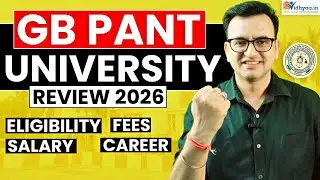 GB PANT UNIVERSITY 2026 | ADMISSION, REAL FEES, CUTOFF AND PLACEMENT DETAILS