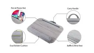 Kavalan Portable Laptop Desk with Pillow Cushion (Mini)