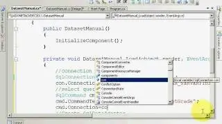 How-to- fill combobox and datagridview from DB Manually