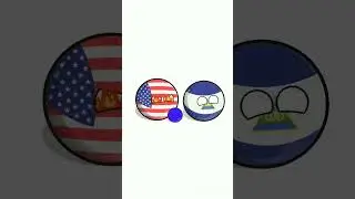 USA hits Nicaragua #trends #popular #shortvideo #countryballs #viral #northamerica #latinamerika