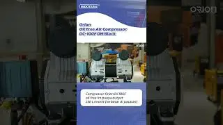 BINGUNG MENCARI AIR COMPRESSOR OIL FREE TERBAIK?? DC-100F KOMPRESOR DARI ORION SOLUSINYA UNTUK ANDA