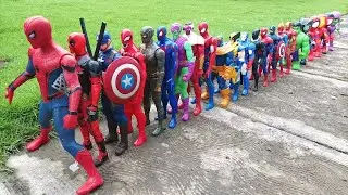 AVENGERS ACTION FIGURE COLLECTION | SPIDERMAN, HULK, IRON MAN, CAPTAIN AMERICA, BATMAN, SUPERMAN  #2