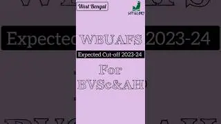 #WBUAFS cutoff #westbengal veterinary cutoff #veterinarycutoff2023 #bvsc #tanuvas2022