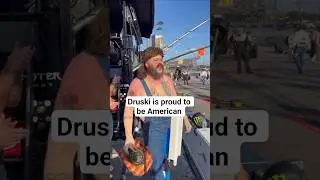 Druski is proud to be American