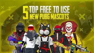 Top 5 free new pubg mascot logos|Free to use|  PUBG mascot pack|Non copyrighted mascot logo
