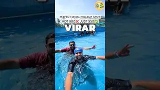 Best Diwali Holiday Resort Under 550 Rs in Mumbai!| Nisarg Resort Virar | Chill With Shaikh