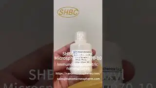 SHBC Carboxyl Microspheres CP070-10#nanoparticles #magnetic #microspheres #fluorescent #science