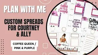 Plan With me | Two Custom Patreon Spreads