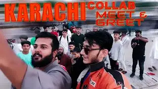 KARACHI MEET and GREET🔥 | COLLAB with RZMOTOVLOGS and POYOUN OIL