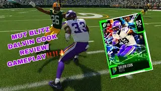 BLITZ DALVIN COOK IS FAST & STRONG ‼️‼️💨💪🏽🔥MADDEN 20 GAMEPLAY/REVIEW