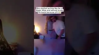 Bro is NOT Magic Mike 😭😭 Twitch: IamHeidari #fyp #shorts #iamheidari #funny #twitch #twitchclips