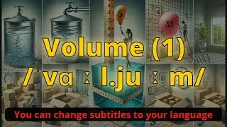 Volume meaning (1) with 5 examples