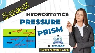 Hydrostatics | Pressure Prism Example 03| Denum Sayura | Pathum Perera | සිංහලෙන්