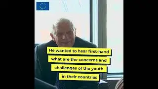 HR/VP Josep Borrell met our young activists from Latin America & the Caribbean