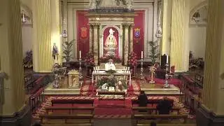 MISA DEL ALBA DE 8:30 a.m. MIÉRCOLES. SANTO TOMÁS DE AQUINO (presbítero y doctor de la iglesia)