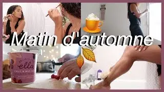 HEALTHY MORNING ROUTINE ☕🍂 | Spéciale Matin D'automne Avant D'aller Au Boulot !