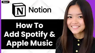 How to Add Spotify & Apple Music to Notion 2026 (Step By Step)