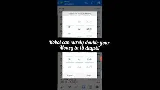 Double your money in 15 days!!!!with Forex Robot