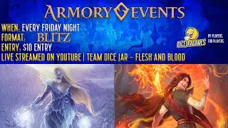Dice Jar Games - Armory Event Livestream | Friday, 18th March