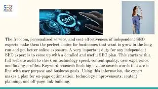 What a Freelance SEO Expert Does
