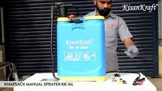Knapsack Manual Sprayer KK-16L Unboxing