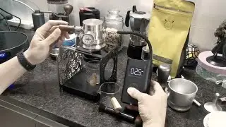 Quick testing: pneumatic coffee machine with Xiaomi Air pump