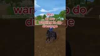 I love dressage but... #sso #starstableonline #dressage  #crosscountry #cx #racing #jumping