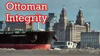 Ottoman Integrity Crude Oil Tanker Inbound to Tranmere Oil Terminal