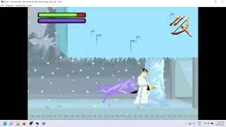 Ice Barrier Clip (Glitch demonstration): Samurai Jack GBA