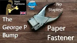 The Bump Stapleless Stapler