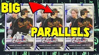 HUGE ADLEYS!!! (6) PC 2023 TOPPS CHROME HOBBY BOXES & NATIONAL PACKS!!!