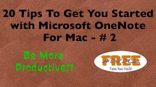 20 Tips To Get You Started with Microsoft OneNote For Mac - # 2 Star An Important Item