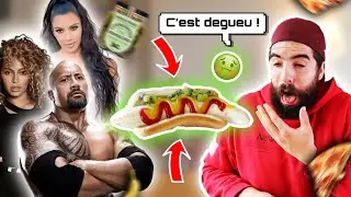 JE TESTE LES PIRES MÉLANGES DE BOUFFE DE CES STARS ! (C’est vraiment pas bon…)