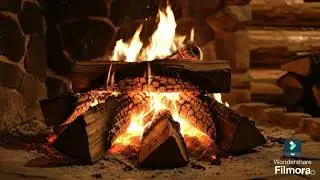 1Hour! 🔥The best fire crackling ambience!🔥 #Cosy #Background #Fire #Wood #Ambience #Cabin #ASMR #FYP