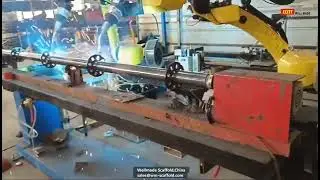 Robot Welding for Ringlock Truss Standard- Shipbuilding Scaffold Construction Parts- Wellmade CHina