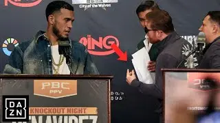 Canelo Alvarez SNAPS At Benavidez: 