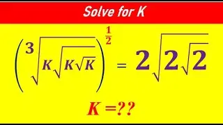 Nice Nested Radical Equation for math enthusiasts | Math Olympiad Problem