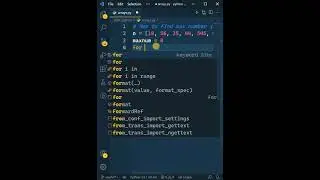 This is how you can find max number of a list in python without using max function !! #Short #python