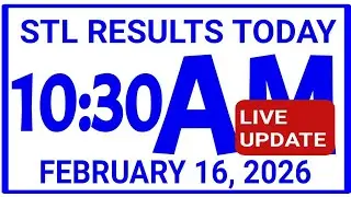 Stl results today 10:30am draw February 16, 2026 stl swer3 swer4 pares pcso stl