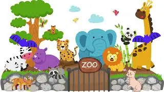 The Animal Parade Song | Fun & Educational Cartoon for Kids | Sing, Dance, and Play Along!
